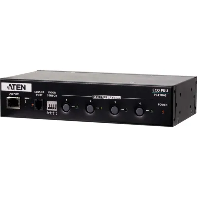 Aten Technologies PE4104G - Smart 4-Outlet Remote Reboot Control Box 100-120V