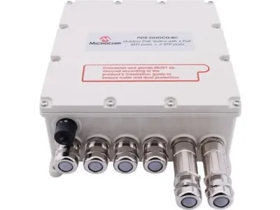 MICROCHIP PDS-204GCO/AC - Microchip PDS-204GCO Outdoor PoE Switch