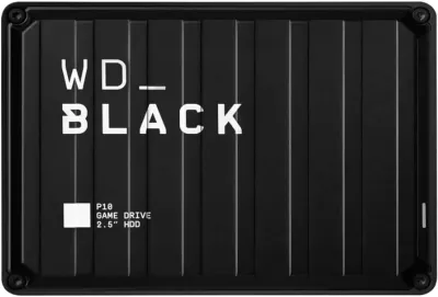 Western Digital WDBA2W0020BBK-WES1 - WD Black P10 Game Drive - 2TB Portable External Hard Drive