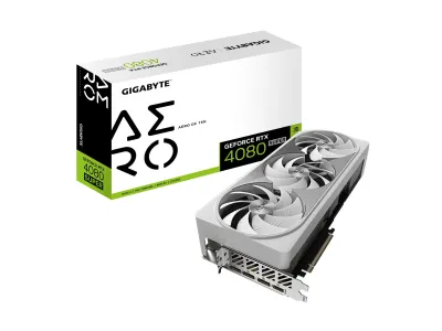 GIGABYTE GV-N408SAERO OC-16GD - MSI RTX 4080 SUPER AERO OC 16GB Graphics Card