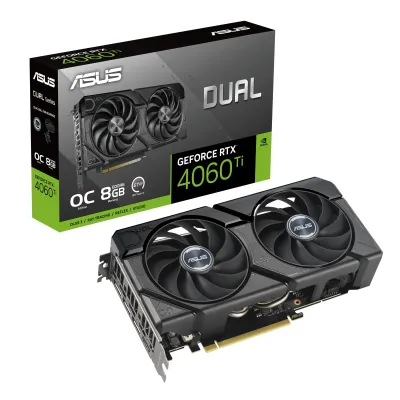 ASUS DUAL-RTX4060TI-O8G-EVO - ASUS Dual GeForce RTX 4060 Ti EVO OC 8GB GDDR6