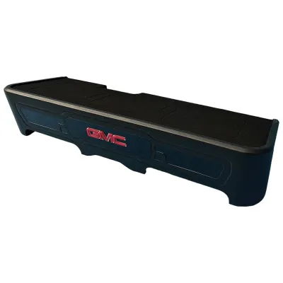 Qpower QLGMC1020194DR - QPower QLuxe Dual 10 Subwoofer Box for GMC 2018-2023 Crew Ca