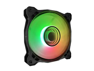 Bgears B-PWM VORTEX 120 RGB - Bgears B-PWM Vortex 120 ARGB 120mm Fan with Hydraulic Bearin
