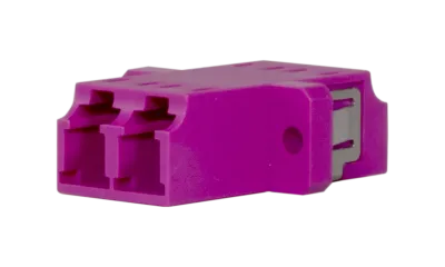 TECHLOGIX M4D-ADPT-LCLC - Duplex Multimode Fiber Coupler OM4 LC to LC Connector
