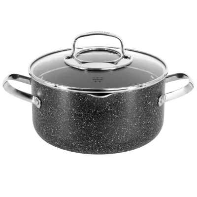 Korkmaz A2950 - Galaksi 8-Inch Non-Stick Casserole with Lid