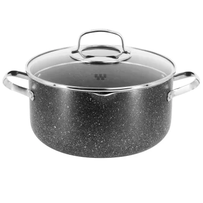Korkmaz A2952 - Korkmaz Galaksi 10 Inch Non-Stick Casserole with Lid