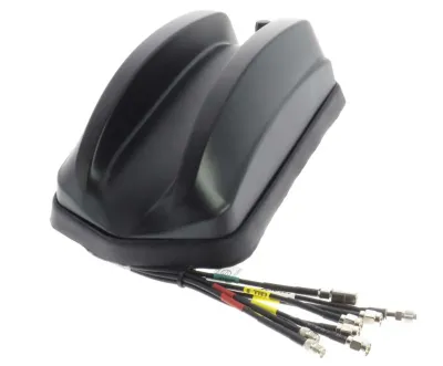 PANORAMA ANTENNAS GPSD4-6-60-D - SHARKFIN 4X4 BLACK.