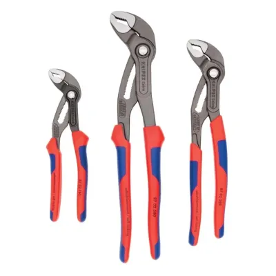 KNIPEX TOOLS 9K008005US - Knipex Cobra Plier Set - 3 Piece Adjustable Wrenches