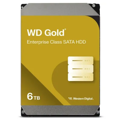 Western Digital WD6004FRYZ - 6TB WD GOLD SATA ENTERPRISE 7200RPM
