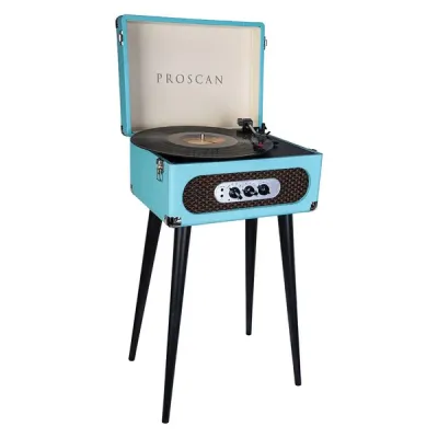 PROSCAN PRC894-BLUE - BT RET TURNTBLE WSTND FM