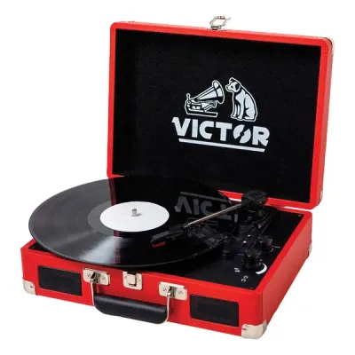 Victor Tech VSRP-800-RD - METRO BT STCS TRNTBL RED