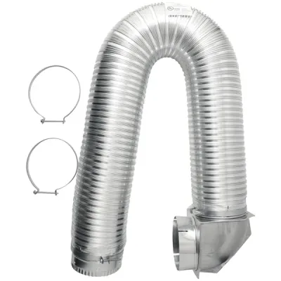 BUILDER'S BESTR 111718 - Builders Best(R) 111718 4 x 8ft UL Transition-Duct Single-El