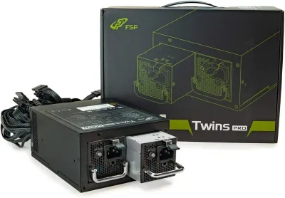 FSP Group TWINS PRO 500-T - FSP Twins PRO 500W ATX Power Supply - 80 PLUS GOLD