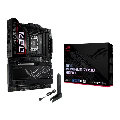ASUS ROG MAXIMUS Z890 HERO - ASUS ROG MAXIMUS Z890 HERO ATX Motherboard with DDR5 Support
