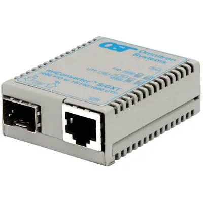 Omnitron Systems 1639-0-1 - Gigabit SFP Ethernet Module with RJ45 Connector