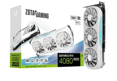 ZOTAC ZT-D40820Q-10P - ZOTAC GeForce RTX 4080 SUPER Trinity OC White 16GB