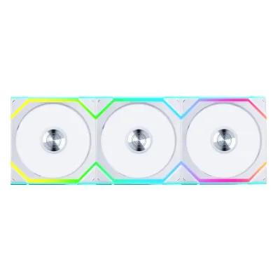 LIANLI 12SL1W3W - Lian-Li UNI FAN SL 120 Wireless RGB Fans - 3 Pack White