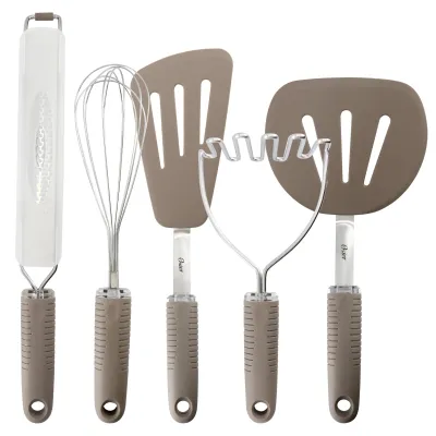 OSTER 98306.05 - Oster 5-Piece Kitchen Prep Tool Set - Taupe