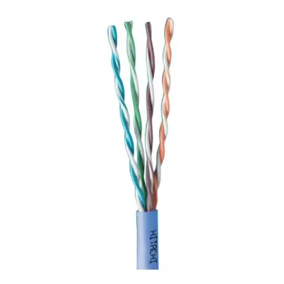 Proterial Cable America, Inc 39419-8-BL-2 - CAT5e Plenum Cable, 1000ft Blue - High Performance