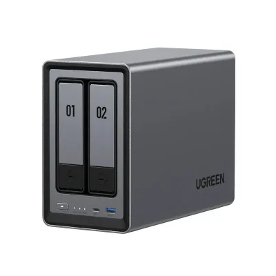 UGREEN 25242 - UGREEN NASync DXP480T Plus 4 Bay All-Flash SSD NAS, Intel i5
