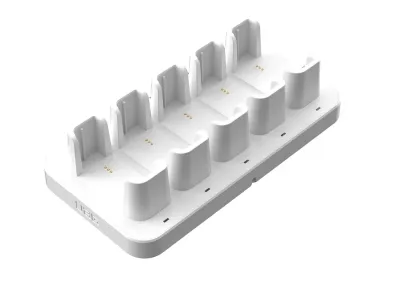 Urban Factory 114016BW4130 - Urban Armor Gear 5-Slot Multi-Bay Battery Charger - WhiteGra