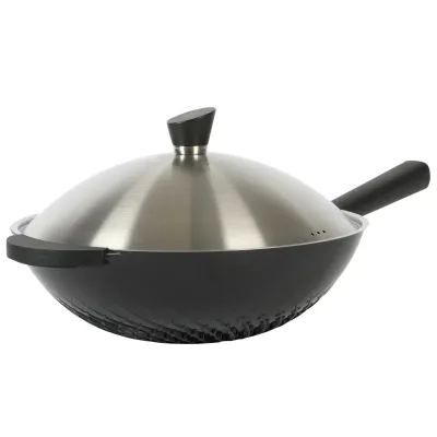 Kenmore 137396.02 - Kenmore 13-Inch Nonstick Aluminum Wok with Lid