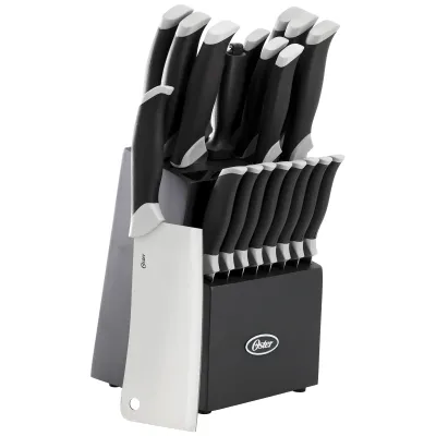 OSTER 143721.22 - Oster Lindbergh 22 Piece Stainless Steel Cutlery Set with St
