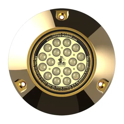 Metro Marine F-BMR1-W3-45 - Metro Marine High-Output White LED Underwater Light