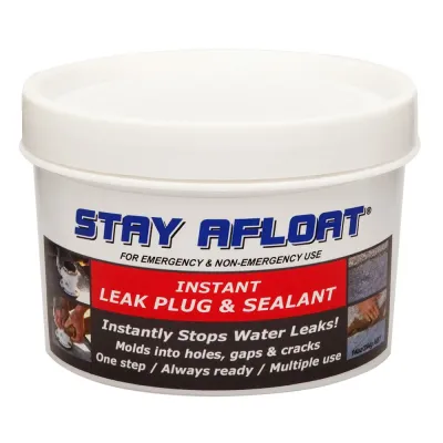 Stay Afloat SA-0214 - Stay Afloat Marine Instant Leak Plug & Sealant - 14oz