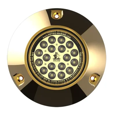 Metro Marine F-BMR1-W3-90 - Metro Marine High-Output Submersible LED Underwater Light