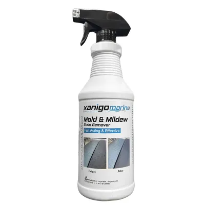 Xanigo Marine XMRM32 - Xanigo Marine Mold & Mildew Stain Remover - 32oz Bottle