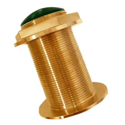 ECHO BT70H600-12 - Echonautics Low-Profile Bronze CHIRP Thru-Hull Transducer