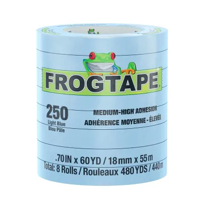 FrogTape 105770 - CP 250 Light Blue Masking Tape - 18MM x 55M