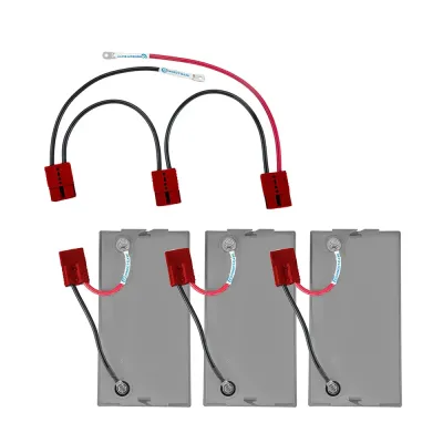 ConnectEase RCE36VHD - 36V Heavy Duty 6 Gauge Trolling Motor Connection Kit