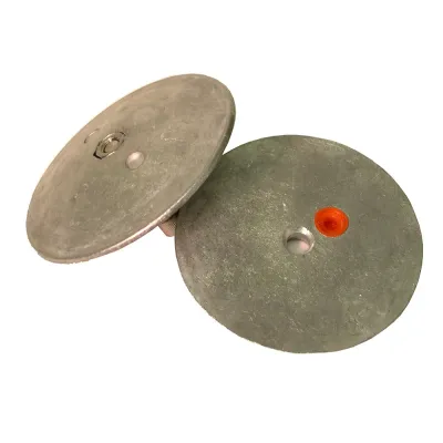 Performance Metals R3750A - 3-34 Aluminum Rudder and Trim Tab Anode for Boats