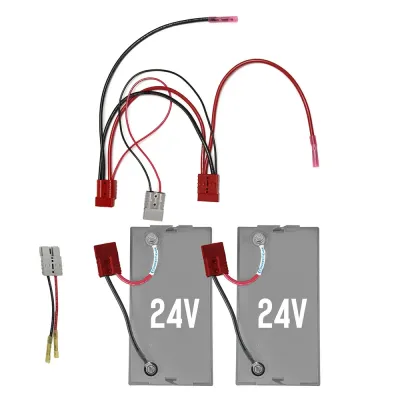 ConnectEase RCE224VCHK - 24V Double Time Parallel Kit for 2 Batteries