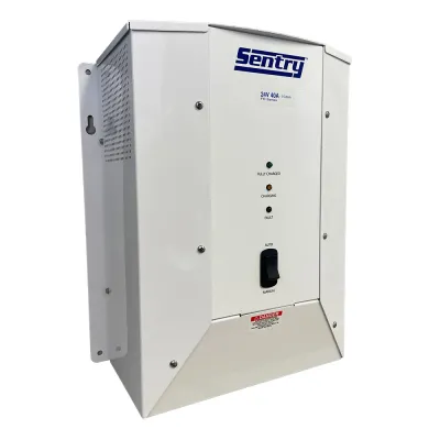 SENTRY SFR2440/3X - Sentry 3-Bank Marine Battery Charger - 40A - 24VDC Input