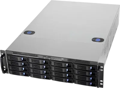 Chenbro RM31616-0020F0 - RM RM31616-0020F0 3U 26 SAS3 EXPANDER 4x8038 CRPS(1+1) 1200W