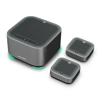 ROCWARE 684514110709 - A10 Smart Conference Speakerphone with AI Technology