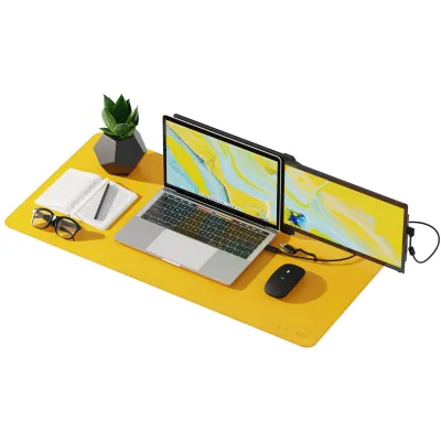 Mobile Pixels 115-1001P04 - Mobile Pixels AC 115-1001P04 Desk Mat (Racing Yellow) Retail