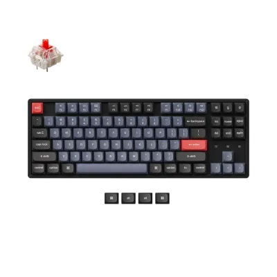 Keychron K8P-J1 - Keychron K8 Pro Wireless Mechanical Keyboard - Gateron Red