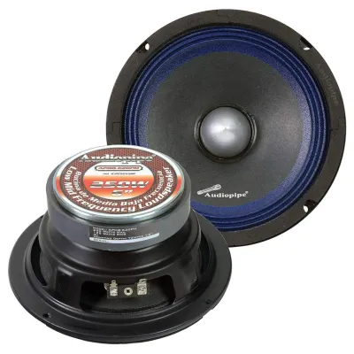 Audiopipe APMB620PM - Audiopipe 6-Inch Low Mid Frequency Loudspeaker - 250W Max
