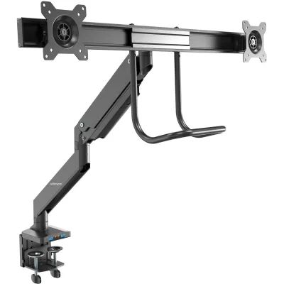 STARTECH ARMSLIMDUAL2USB3 - Adjustable Dual Monitor Arm with USB 3.0 Ports