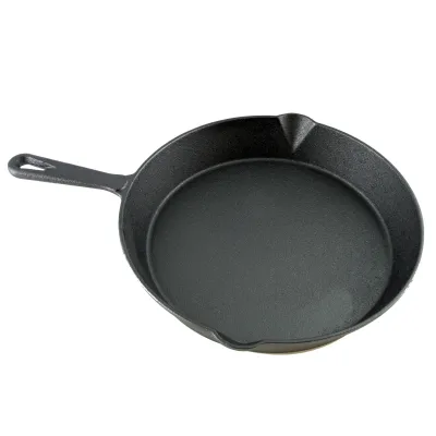 GENERAL STORE 92145.01 - Addlestone 10 Preseasoned Round Cast Iron Skillet