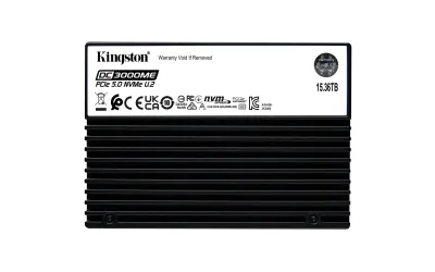 KINGSTON SEDC3000ME/15T3 - 15.36TB DC3000ME U.2 PCIE 5.0 NVME TCG OPAL ENTERPRISE SSD