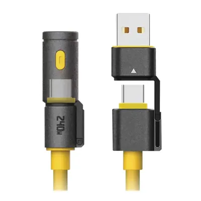 HELIX EMTETHCFLY - 4IN1 USBAC-C FLSHLT CBL