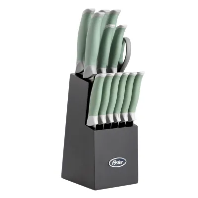 OSTER 143147.14 - Oster Lindbergh 14 Piece Stainless Steel Cutlery Set in Gree