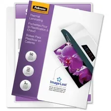 FELLOWES FEL 52225 - Fellowes ImageLast Thermal Laminating Pouches - Sheet Size S