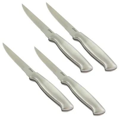 OSTER 91603.04 - Oster Baldwyn 4.5 Stainless Steel Steak Knives - Set of 4