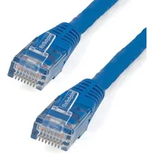 STARTECH STC C6PATCH2BL - StarTech.com 2ft Blue Cat6 UTP Patch Cable ETL Verified - 2 